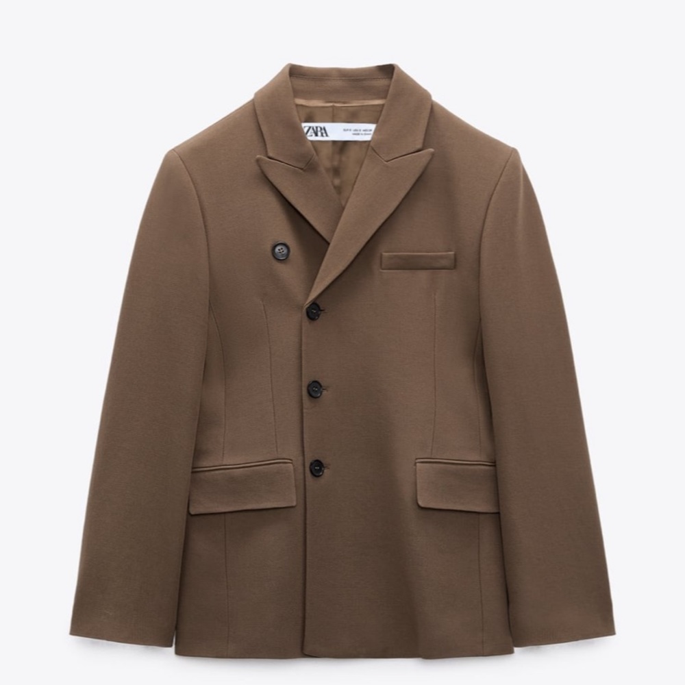 🌷NWT ZARA double breasted blazer limited edition